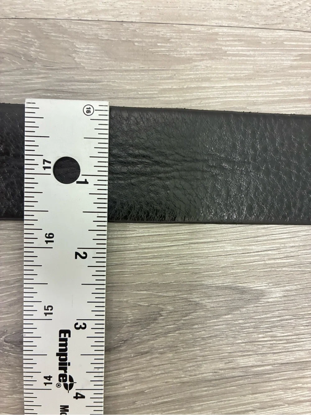 John Varvatos Nova Leather Belt Size 40  Black Brand new with tags